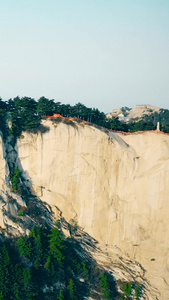 航拍华山秋景中华十大名山视频