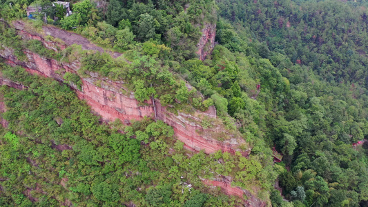 浙江天台上赤城山景区视频