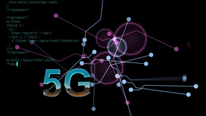 5g技术具有未来动力壳界面的动画19秒视频