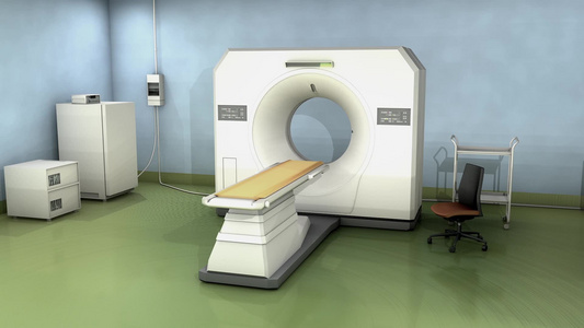 扫描室医院技术诊断扫描视频