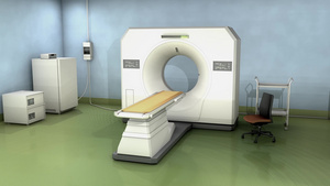 扫描室医院技术诊断扫描13秒视频