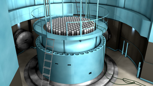 核反应堆内观反应堆动力等工程设计师视频