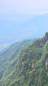 5A风景区明月山青云栈道悬崖山崖航拍合集江西旅游视频