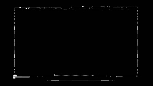 科技全息边框动态视频素材视频