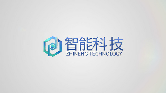 简洁只能科技LOGO视频