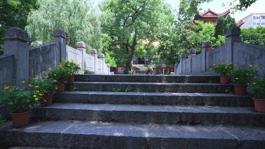 武汉洪山区宝通禅寺皇家寺院视频