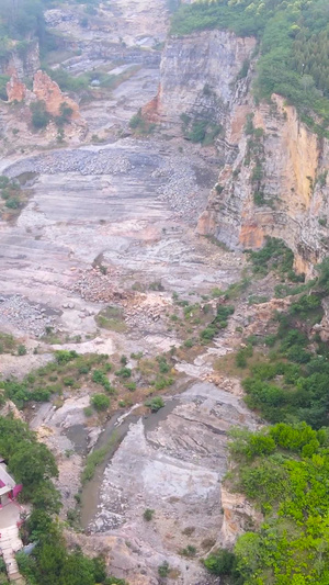 5A风景区芒砀山旅游区地质公园航拍汉文化129秒视频