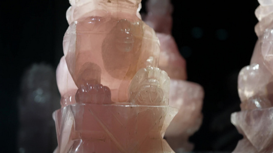 芙蓉石雕刻摆件玉器工艺品视频