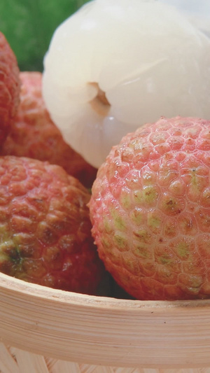  夏日水果新鲜荔枝特产水果22秒视频