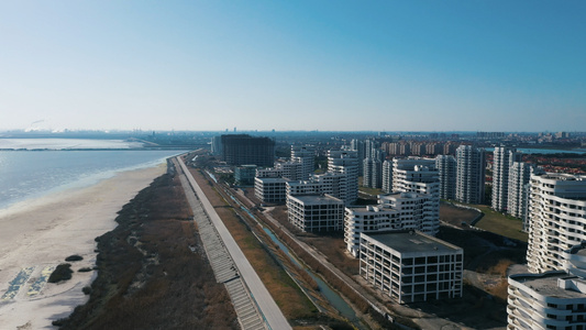 上海奉贤碧海金沙海景房视频