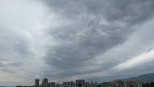 天空云层云景天气变化自然风光延时素材视频