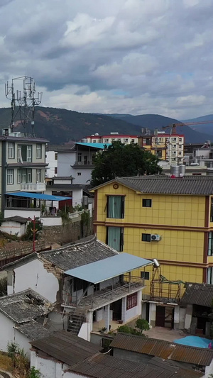 大理漾濞地震现场航拍60帧地震救灾220秒视频