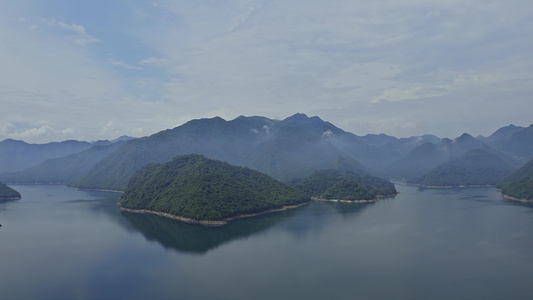 浙江建德新安江水库视频