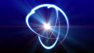 原子轨道射线光光抽象12秒视频