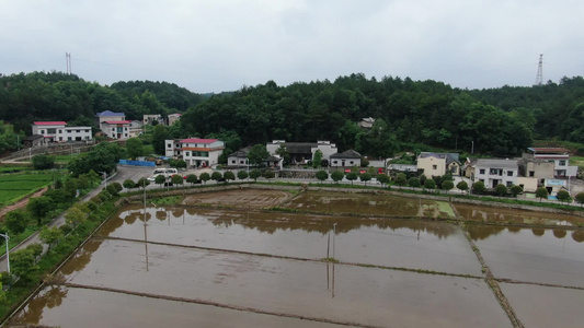 大自然青山绿水自然风光航拍视频