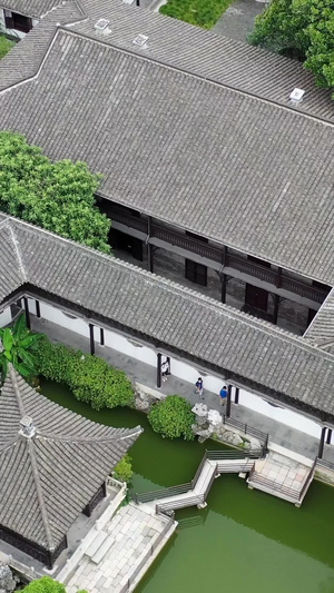 中国古典园林江苏扬州何园风光扬州旅游33秒视频