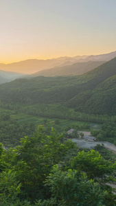 陕西宝鸡鳌山日出视频