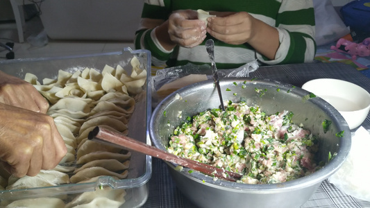 手工制作饺子视频