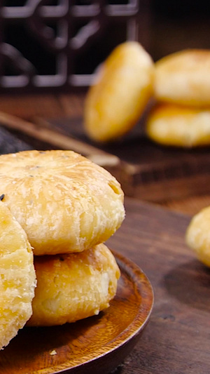 传统中秋月饼传统小吃16秒视频