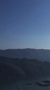 航拍湖北4A级景区仙岛湖自然风光旅游风景素材景区素材视频