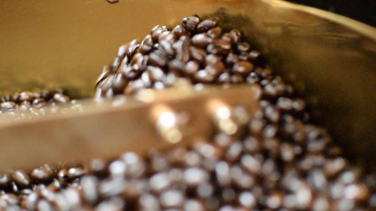 烘咖啡豆视频