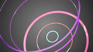 创意故障圆球旋转logo展示片头会声会影X10模板7秒视频