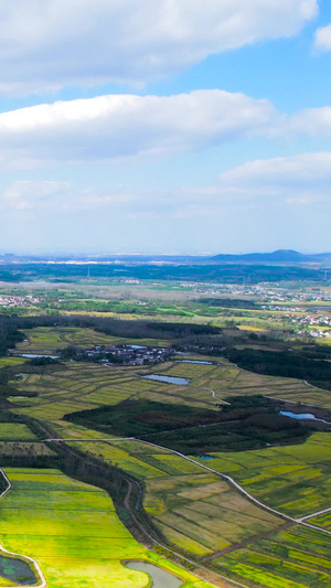 航拍最美乡村自然风光新农村建设乡村美景27秒视频