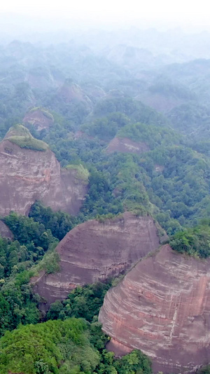 航拍湖南万佛山景区怀化万佛山风景名胜区41秒视频