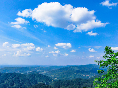 连绵起伏山川延时摄影视频