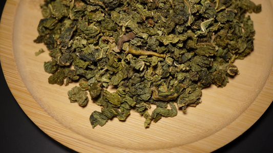 桑叶茶干桑叶花茶中医中药代茶饮视频