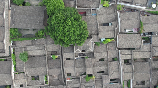 福建福州三坊七巷5A景区航拍 视频