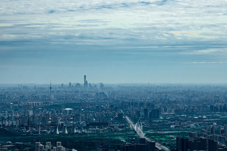 北京城市俯瞰8K延时视频