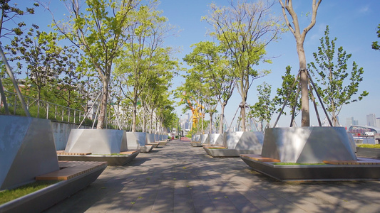 城市公园空境视频视频