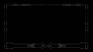 科技感边框透明视频素材31秒视频