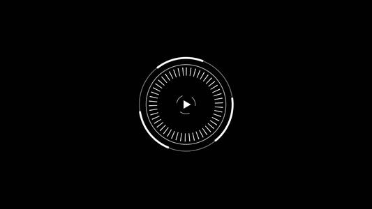 圆环动态循环视频