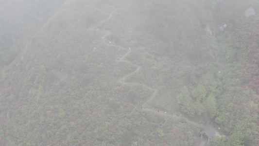 湖南省郴州市扶苍山航拍视频