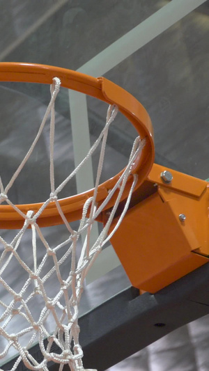 篮球进筐特写三分球19秒视频