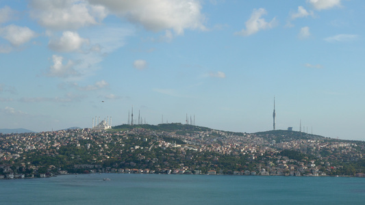 土耳其伊斯坦布尔城市延时4K视频