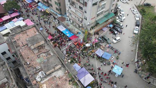 城镇集市视频