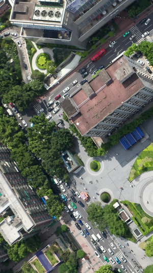 广州天环广场城市雕塑园林规划61秒视频