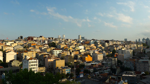 土耳其伊斯坦布尔老城区居民区延时4K20秒视频