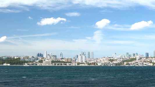 土耳其伊斯坦布尔大海延时合集4K视频