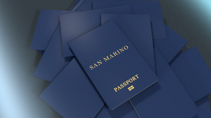 圣马里诺旅行护照10秒视频