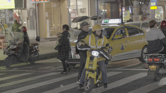 衡阳解放路步行街人文街景 视频