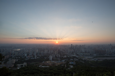 重庆南山一棵树夜景视频