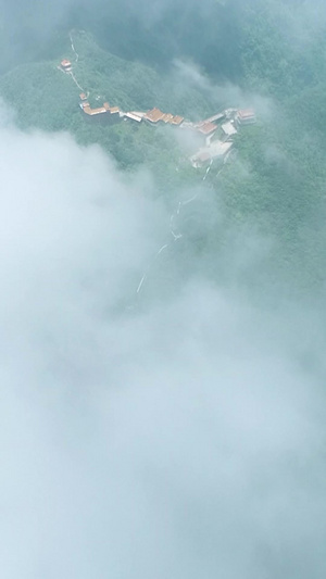 慈利县五雷山航拍素材自然风景76秒视频