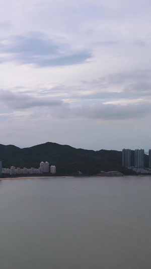 航拍广东珠海旅游地标建筑海狸岛大剧院素材城市素材118秒视频