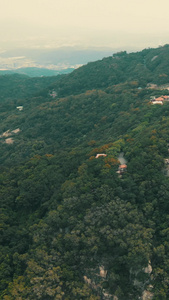 福建泉州清源山5A景区竖屏航拍视频