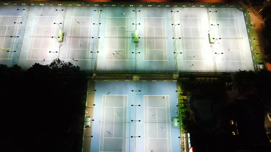 广州网球场[乒乓球室]视频