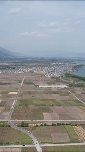 航拍农业农田土地种植基地 视频